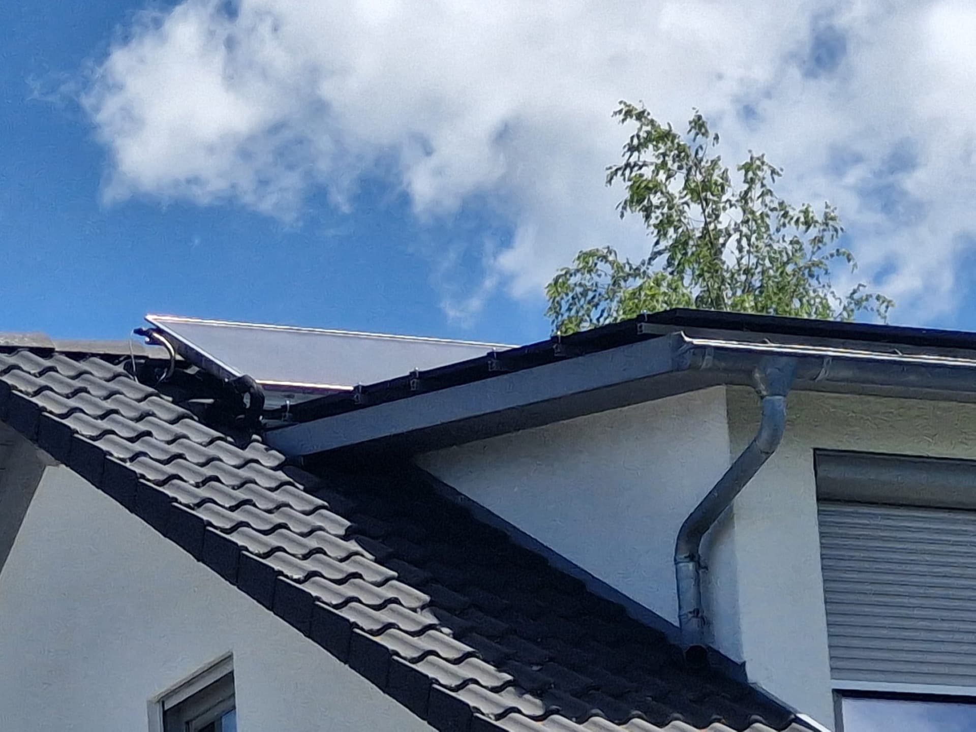 SONNCO PV-Anlage in Sigmaringen unter blauem Himmel