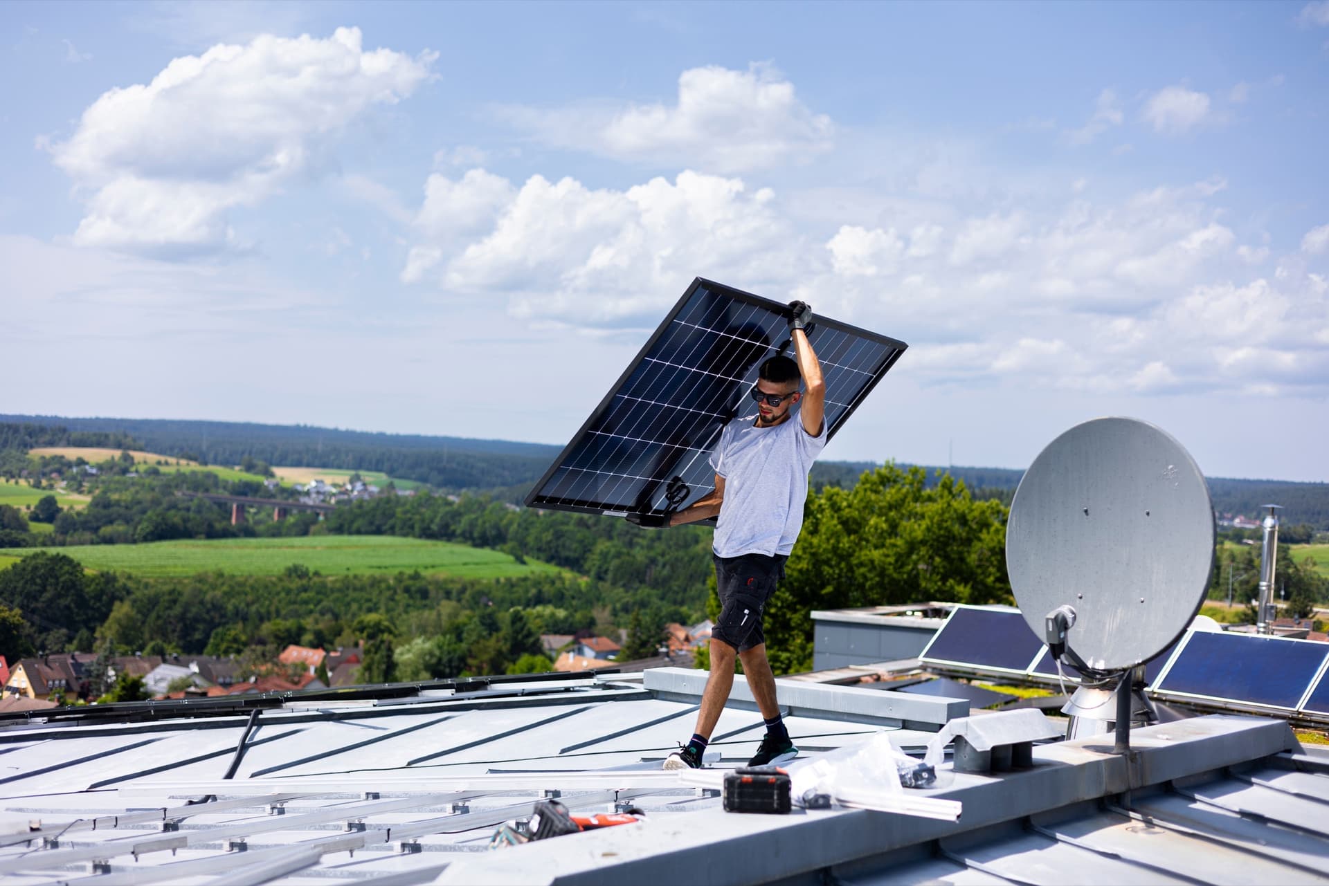SONNCO Photovoltaik-Montage in der Region Schwarzwald-Baar