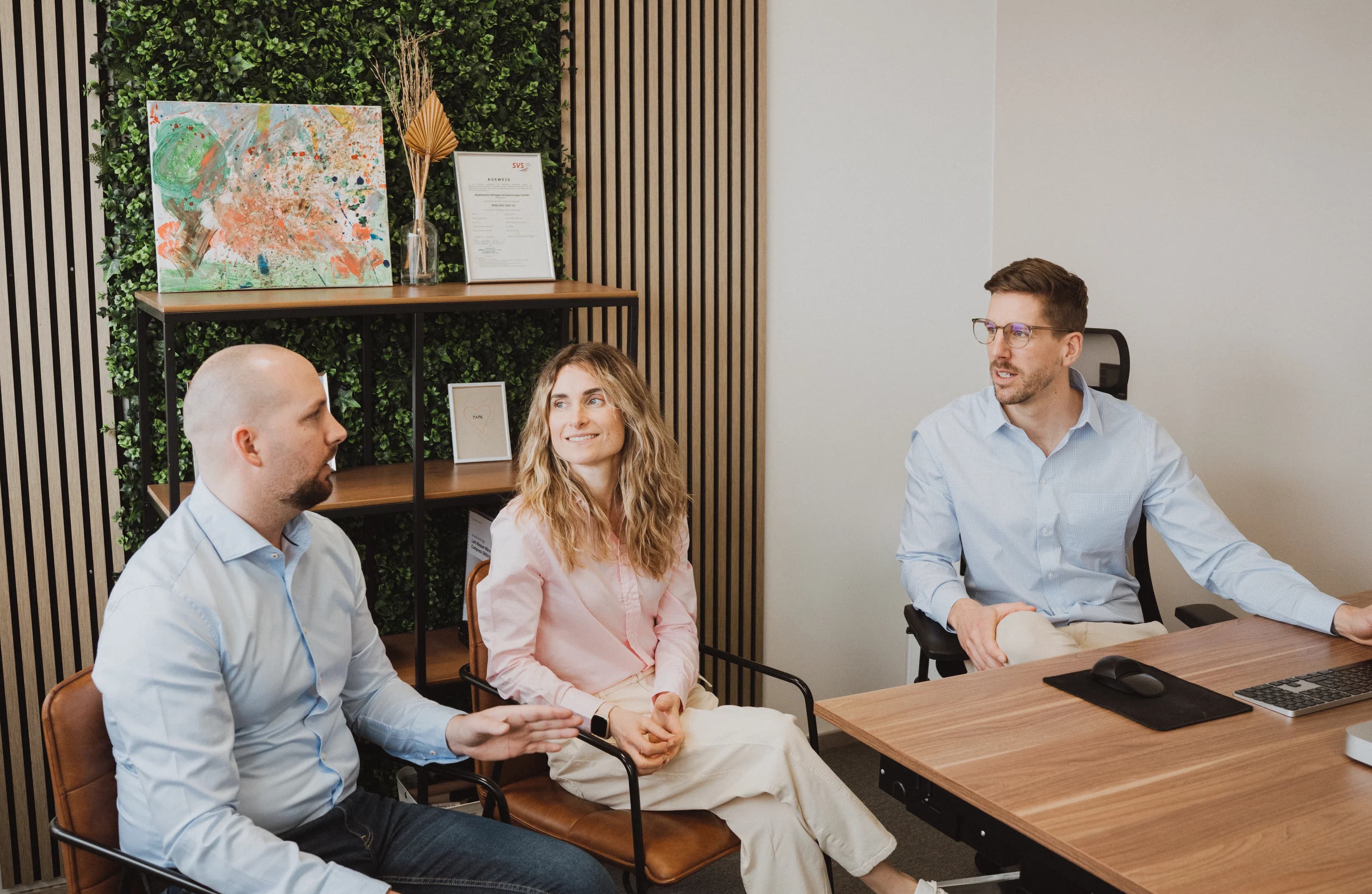 SONNCO Team im Beratungsgespräch